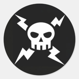 Sticker rond classique