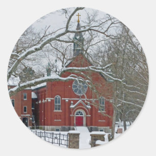 Sticker rond classique Arcadia Academy