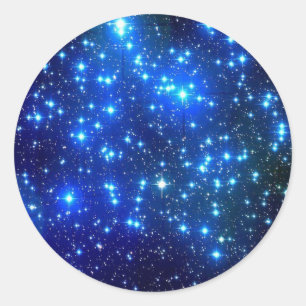 Sticker rond classique, brillant