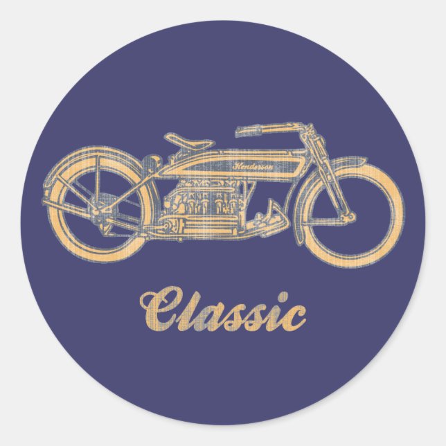 Sticker Rond Classique II (Devant)