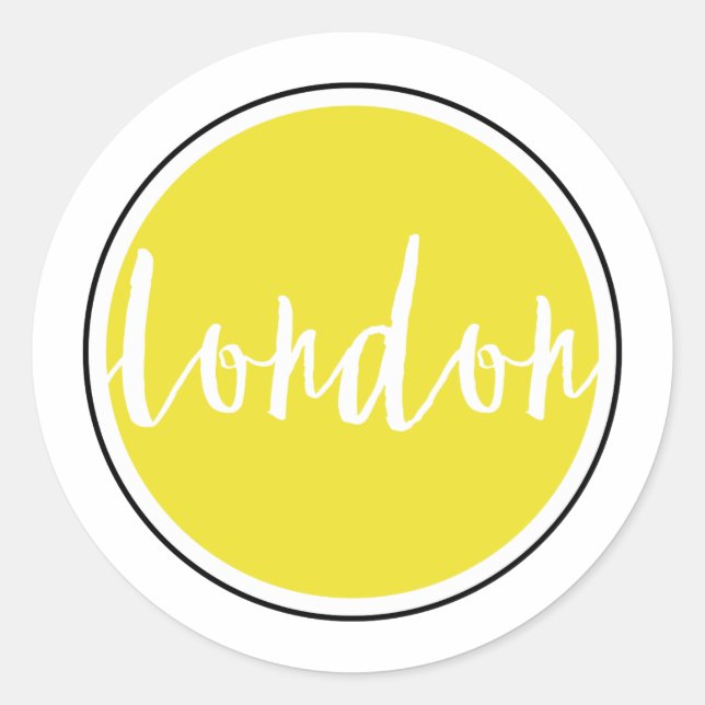 Sticker rond classique, Matte (Devant)