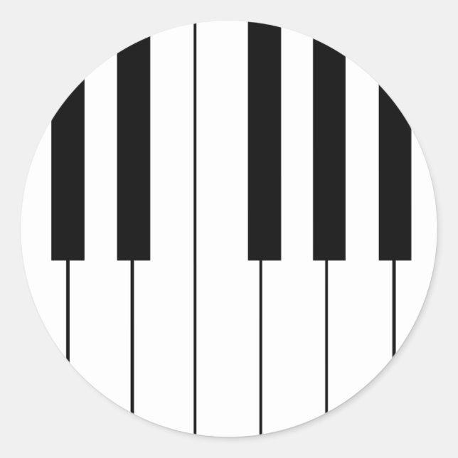 Sticker Rond Clavier (Devant)