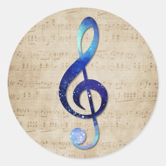 Sticker Rond Clé (Devant)