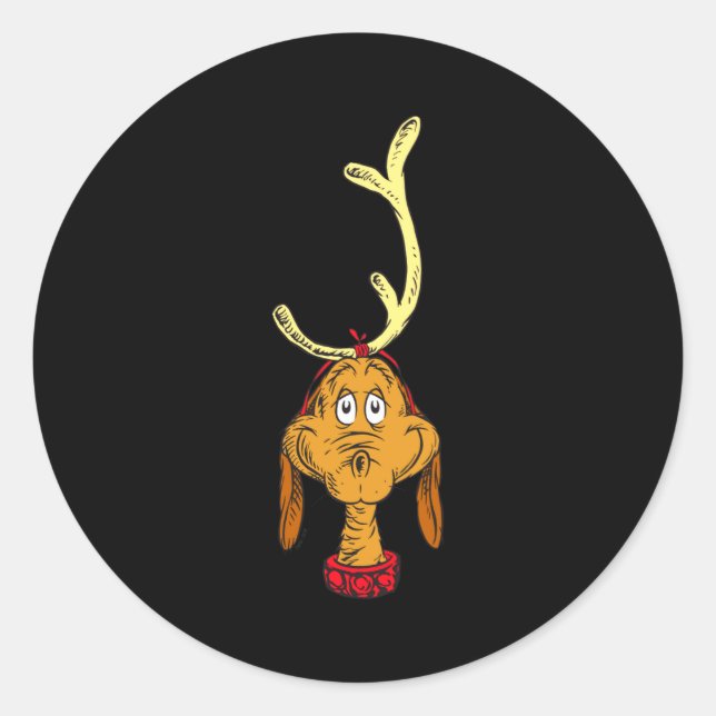 Sticker Rond Clic Max  (Devant)