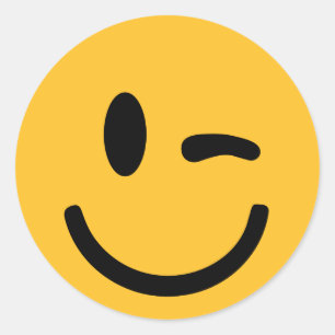 Sticker Rond Clignotant