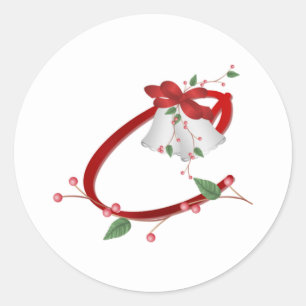 Sticker Rond Cloches en argent C