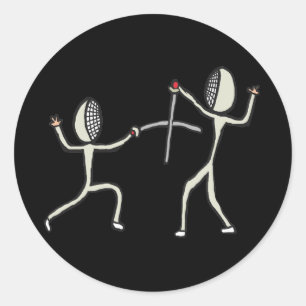 Sticker Rond Clôture