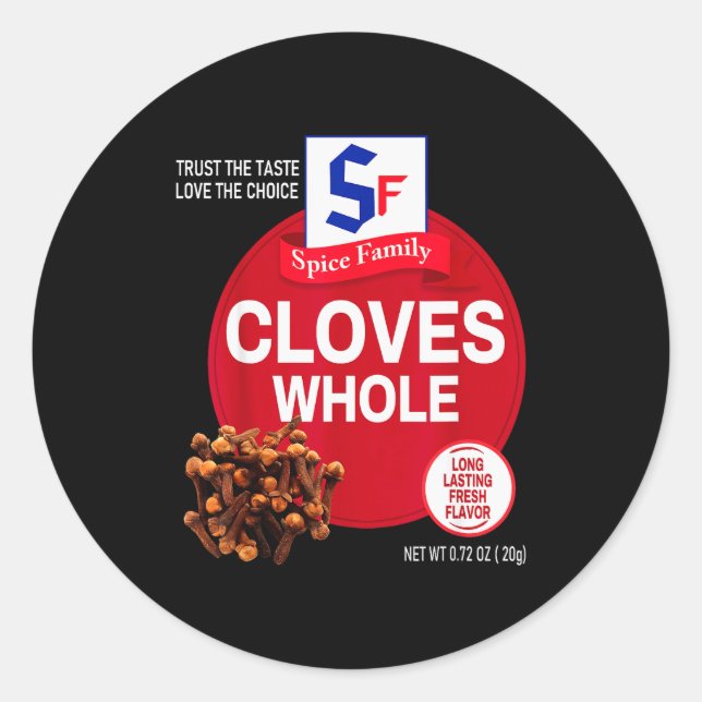 Sticker Rond Cloves Whole Halloween Sce Costume Group Matching  (Devant)