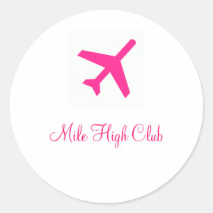 Sticker Rond Club de haut de mille - customisé