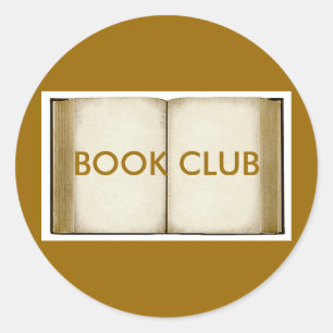 Sticker Rond Club de lecture