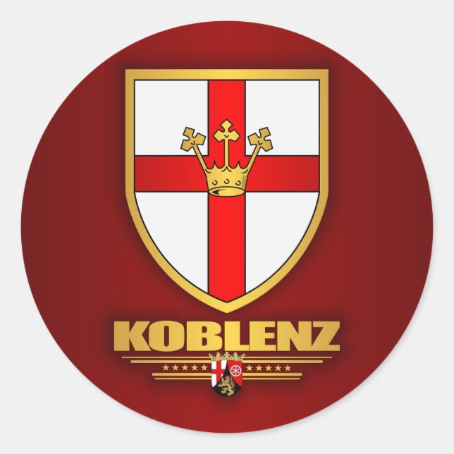 Sticker Rond Coblence (Devant)