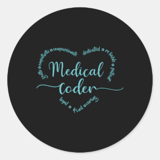 Sticker Rond Codage Assistant Codeur Médicale