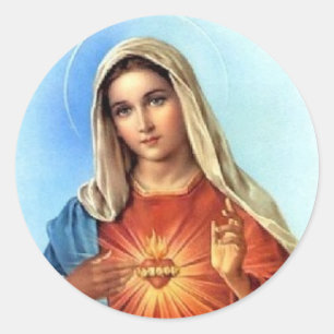 Sticker Rond Coeur impeccable