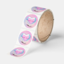 cœur rose doux amour