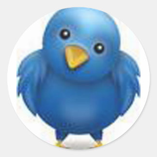 Sticker Rond Coleção Twitter