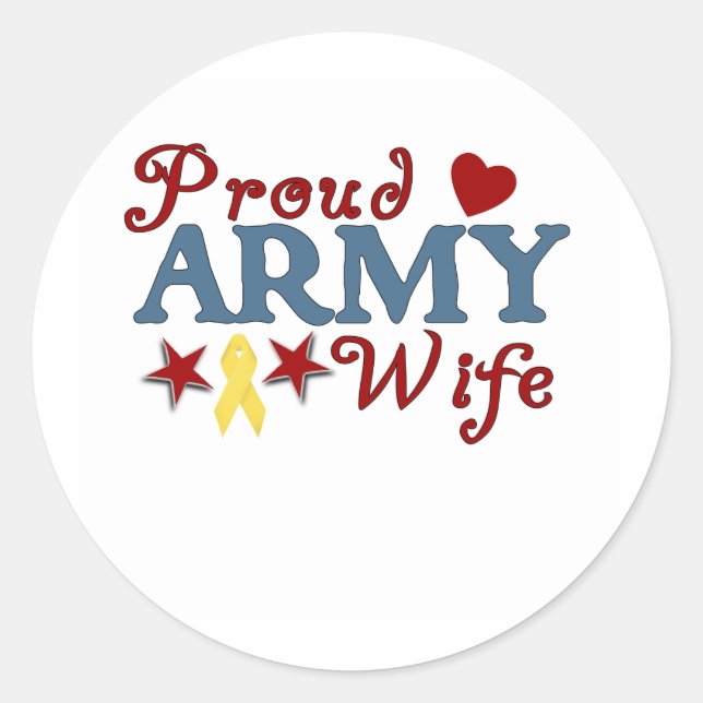 Sticker Rond Collage de femmes de l'Armée Fière (Devant)