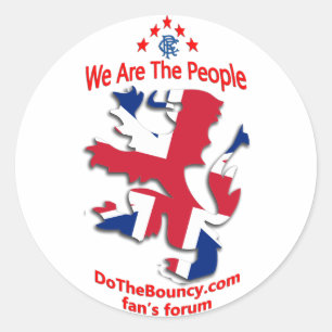 Sticker Rond collant unionlion WATP rangers