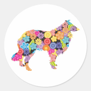 Sticker Rond Colley rugueux