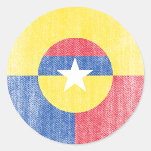 STICKER ROND COLOMBIE
