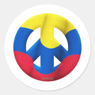 Sticker Rond Colombie