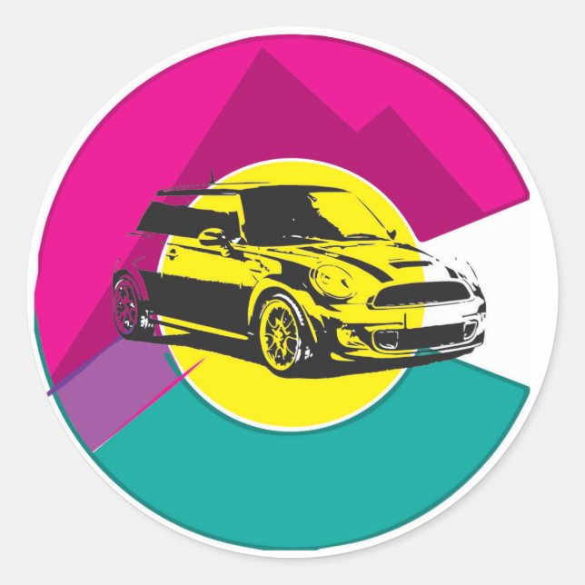 Sticker Rond Colorado MINI (Devant)