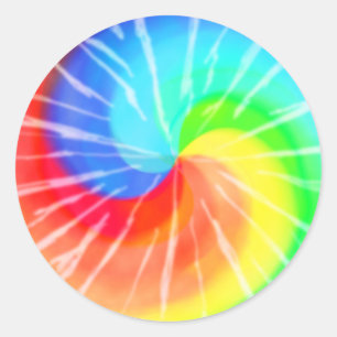Sticker Rond colorant à cravate