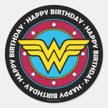 Comics DC | Wonder Woman Circle & Stars Logo