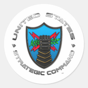 Sticker Rond Commandement stratégique américain