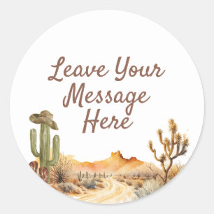 Sticker Rond Comment l'Occident était un garçon de guerre aimez