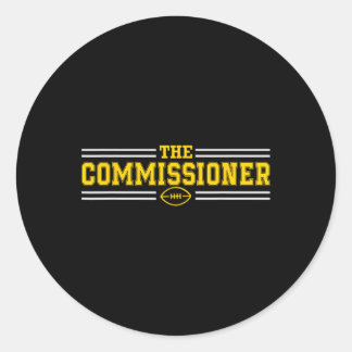 Sticker Rond Commissaire Commission Ligue d'Imaginaire de footb