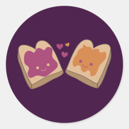 Sticker Rond Compatibilité PB&J