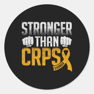 Sticker Rond Complexe de sensibilisation RSD SCRC Syndrome régi