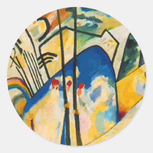 Sticker Rond Composition Kandinsky IV