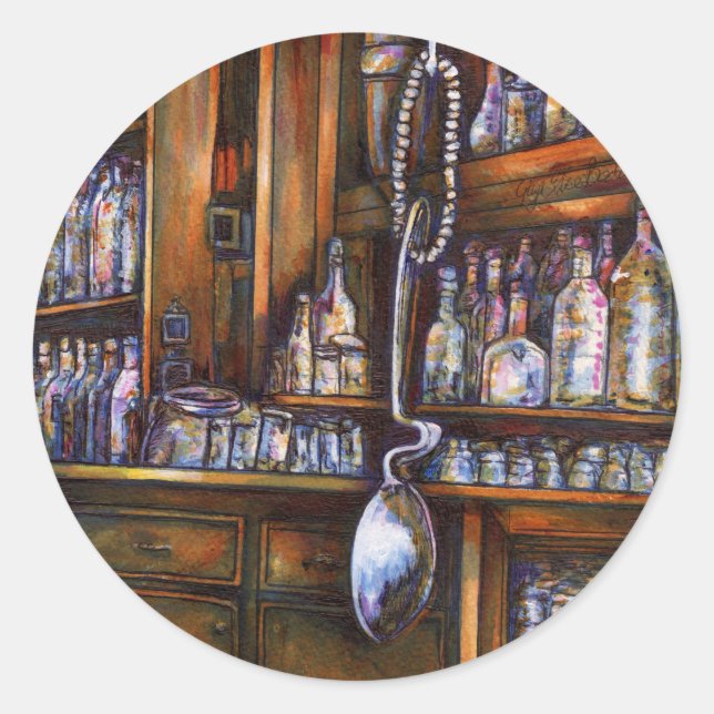 Sticker Rond Compris implicitement (Devant)