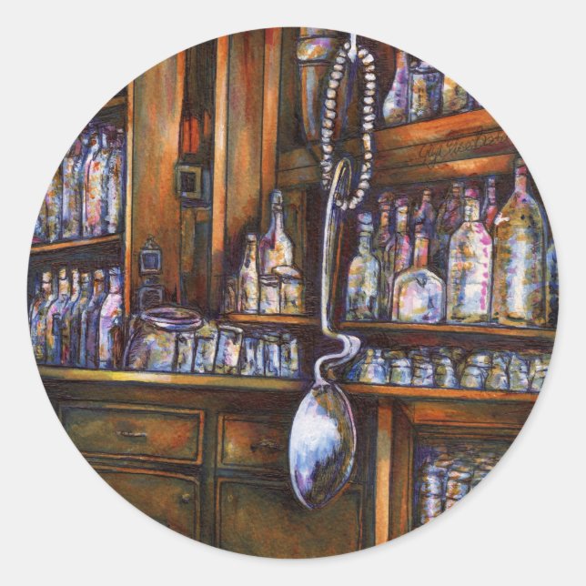 Sticker Rond Compris implicitement (Devant)