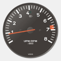 Compteur classique 911 rev (vieille voiture refroi
