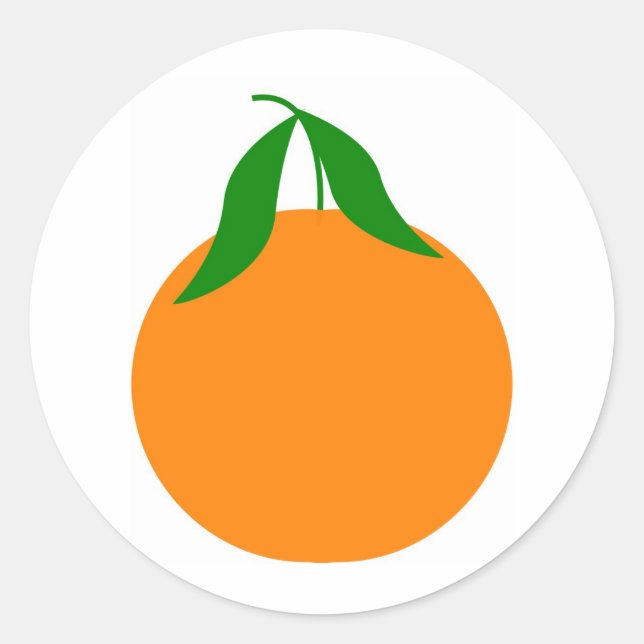 Sticker Rond conception de clémentine (Devant)
