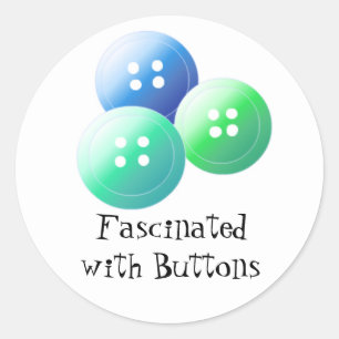 Sticker Rond Conception de couture