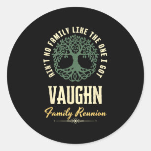 Sticker Rond Conception de réunion de famille 2025 appariée - V