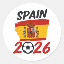 Conception de supporter de football Espagne 2026 a
