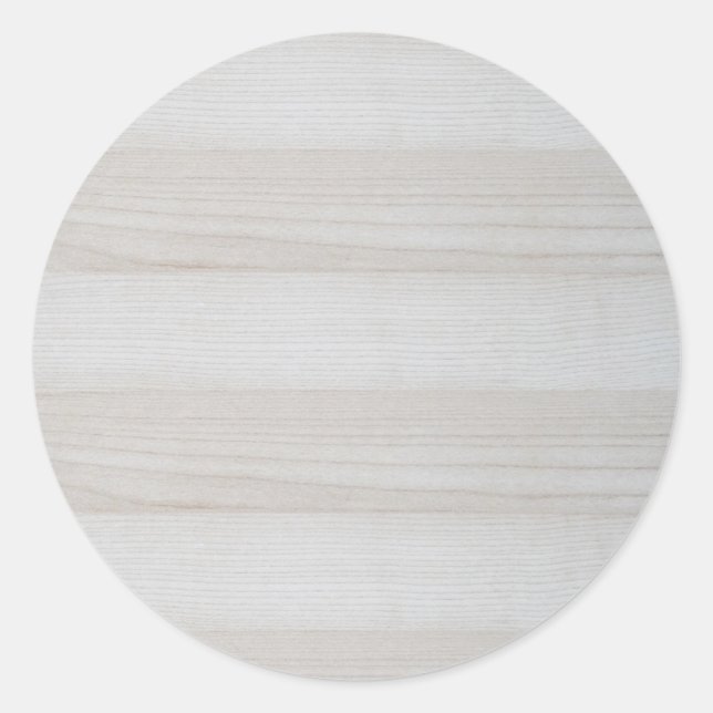 Sticker Rond Conception élégante modèle en bois vierge nature T (Devant)
