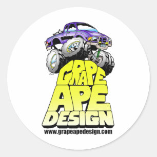 Sticker Rond Conception graphique