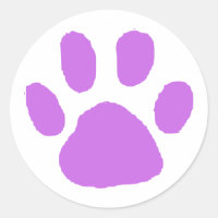 Conception PawPrint violet