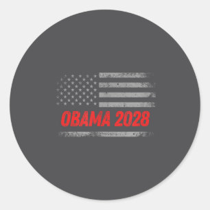 Sticker Rond Conceptions De L'élection Américaine Par Ab Unisex