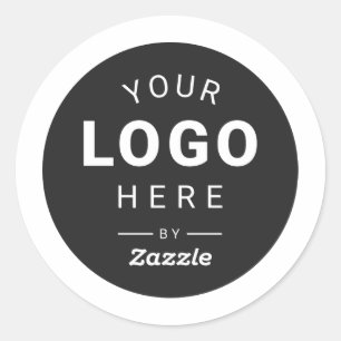Sticker Rond Concevez Votre Propre Création de Logo