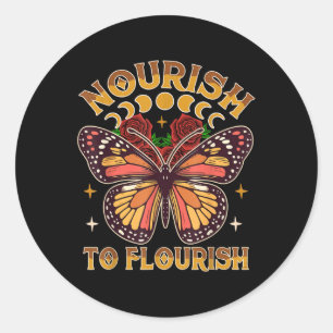 Sticker Rond Conscience des troubles alimentaires De la récupér