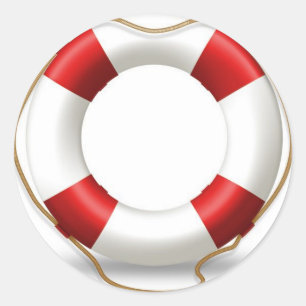 Sticker Rond Conservateur d'anneau de vie