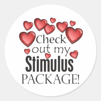 Sticker Rond Consultez mon forfait Stimulus