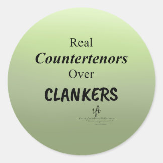 Sticker Rond Contreténors sur le green de Clankers Anti-déverse
