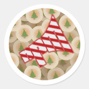 Sticker Rond Cookie de Noël NPM